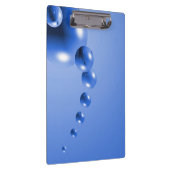 Blue Bubble Abstract Klembord (Rechts)