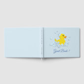 Blue Bubble Bath Baby Boy Shower Guest Book Gastenboek (Volledig)