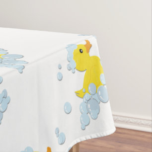 Blue Bubble Bath Baby Tafelkleed