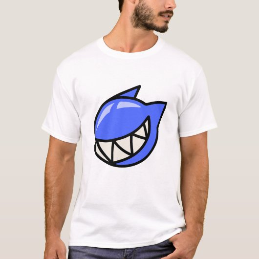 Blue Bubble Gum Cat T-Shirt (Voorkant)