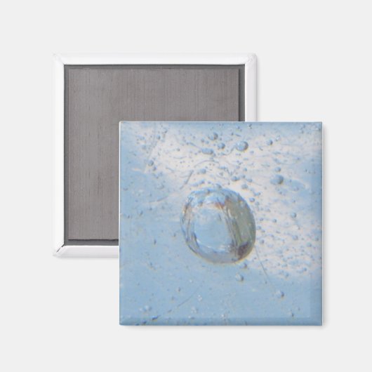 BLUE BUBBLE MAGNEET (Voorkant / Achterkant)