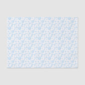 Blue Bubbles Cadeaupapier Tissuepapier (Voorkant)