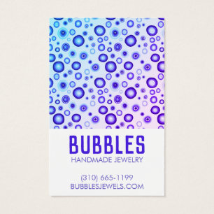 BLUE BUBBLES die Ketting juwelen weergeven Kaart