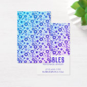 BLUE BUBBLES die Ketting juwelen weergeven Kaart (Bureau)