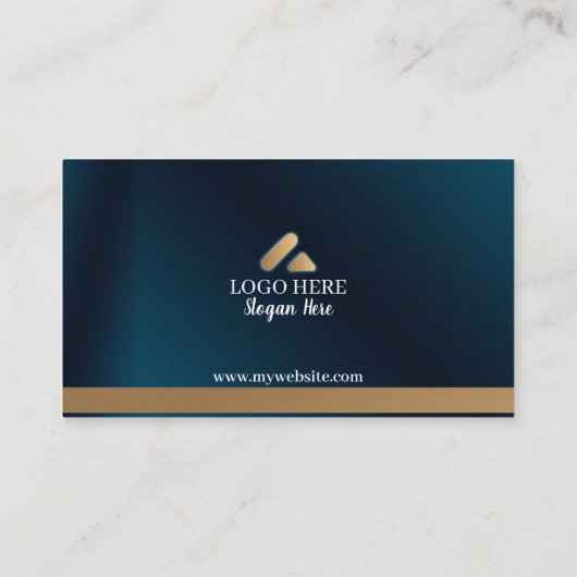 Blue Bubbles QR Code Visitekaartjes 26 Verpakking  (Achterkant)