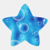 Blue Bubbles Sticker (Voorkant)