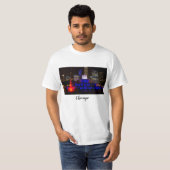 Blue Buckingham Fountain T-shirt (Voorkant volledig)