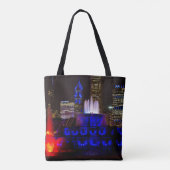 Blue Buckingham Fountain Tote Bag (Achterkant)