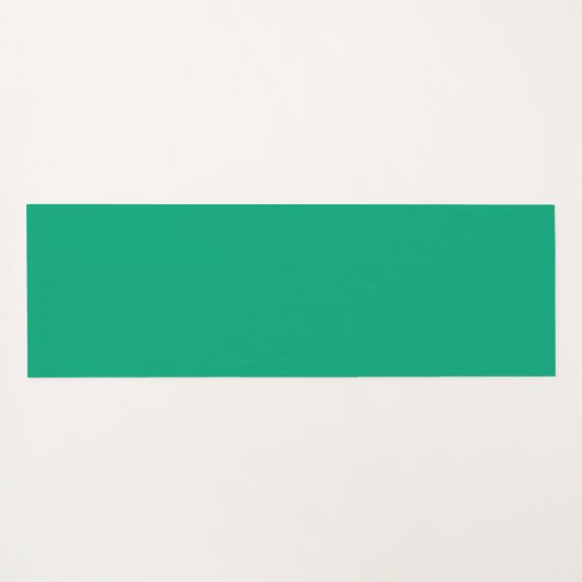 Blue Buddha Head With Lotus Personalized Yogamat (Achterkant (horizontaal))