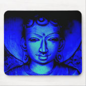 Blue Buddha Mousepad Muismat (Voorkant)