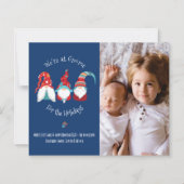 Blue Budget Foto Schattigee Gnome voor Feestdagen  (Voorkant)