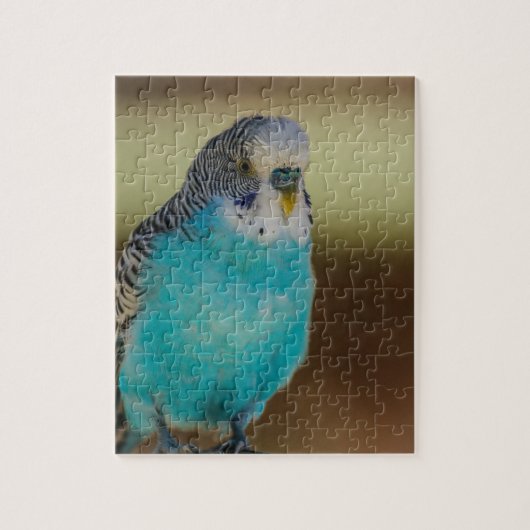 Blue Budgie Legpuzzel (Verticaal)