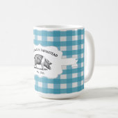 Blue Buffalo Boerderij Pig Coffee Mok (Voorkant rechts)