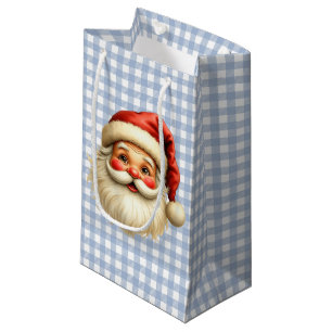 Blue Buffalo Check Lieve Persoonlijke Kerstman Klein Cadeauzakje
