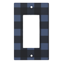 Blue Buffalo Check Light Switch Hoesje