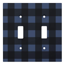 Blue Buffalo Check Light Switch Hoesje