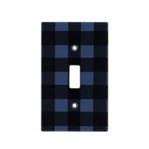 Blue Buffalo Check Light Switch Hoesje