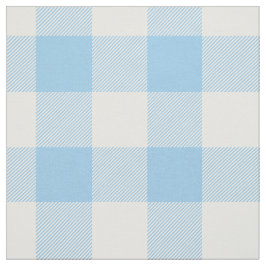 Blue Buffalo Check Pattern Stof