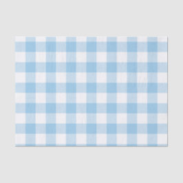 Blue Buffalo Check Pattern Tissuepapier