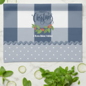 Blue Buffalo Controleert Holly Leaves en Berries C Theedoek (Gevouwen)