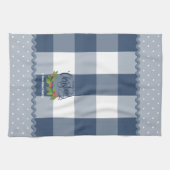 Blue Buffalo Controleert Holly Leaves en Berries C Theedoek (Horizontaal)