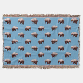 Blue Buffalo Herd Deken