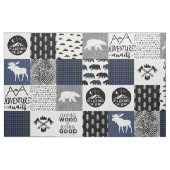 Blue Buffalo Plaid Camping Stof (Fat Quarter)