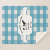 Blue Buffalo Pset Boerderij Koe Sherpa Blanket Sherpa Deken (Voorkant (horizontaal))