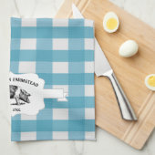Blue Buffalo Pset Boerderij Pig Kitchen Towel Theedoek (Quarter Fold)