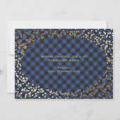 Blue Buffalo Pset Holly-fotokerstkaarten Feestdagenkaart (Achterkant)