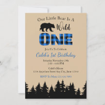Blue Buffalo Pset Lumberjack 1st Birthday