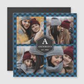 Blue Buffalo Pset Lumberjack Family Photo Collage (Voorkant / Achterkant)