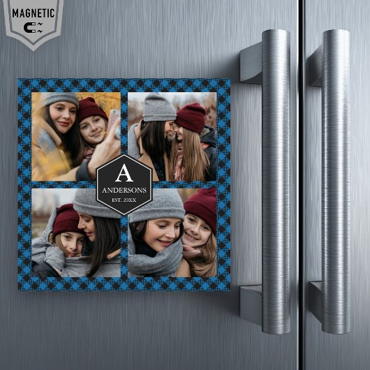 Blue Buffalo Pset Lumberjack Family Photo Collage