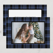 Blue Buffalo Pset met kerstfoto Kaart (Voorkant / Achterkant)