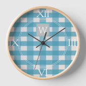 Blue Buffalo Pset Monogram Clock (Voorkant)