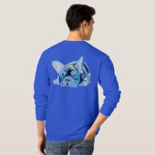 Blue Bulldog T-shirt (Achterkant volledig)