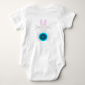Blue Bunny Baby Body Suit Romper (Achterkant)