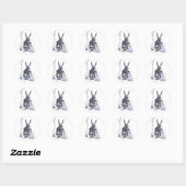 Blue Bunny Book sticker (Vel)