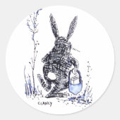 Blue Bunny Book sticker (Voorkant)