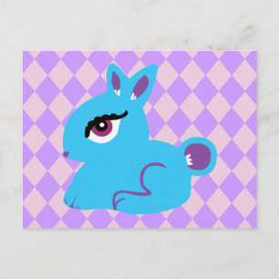 Blue Bunny Briefkaart