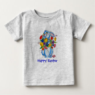 Blue Bunny Easter T-Shirt voor zuigelingen en peut