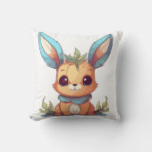 Blue Bunny Kussen (Voorkant)