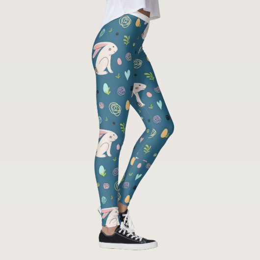 Blue Bunny Leggings (Rechts)