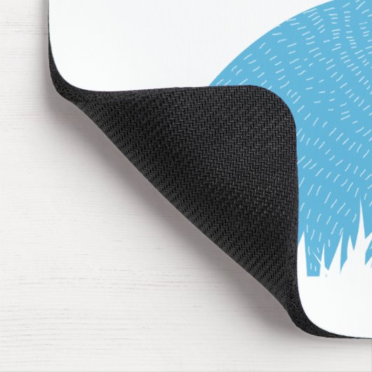 Blue Bunny Muismat (Hoek)