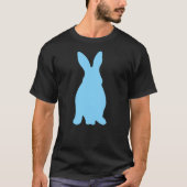 Blue Bunny Rabbit T-shirt (Voorkant)