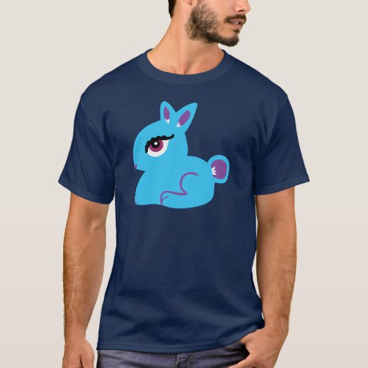 Blue Bunny T-Shirt (Voorkant)