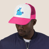 Blue Bunny Trucker Pet (In situ)