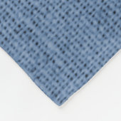 Blue Burlap Dog Mam Fleece Blanket (Hoek)