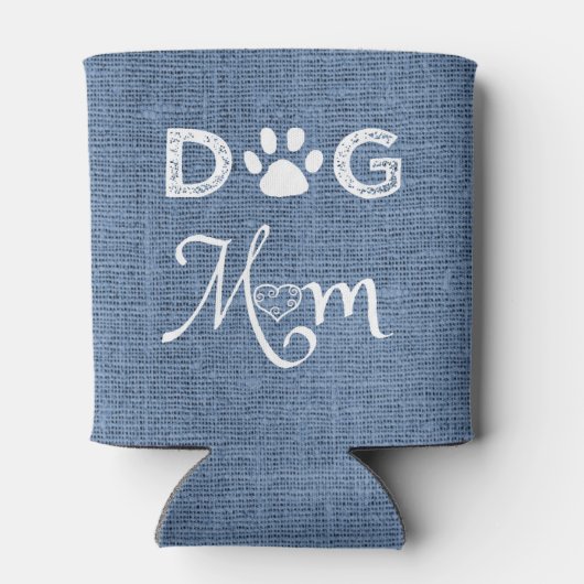 Blue Burlap Dog mam koeler (Achterkant)