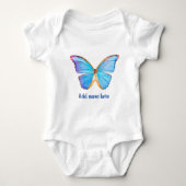 BLUE-BUTTERFLES personaliseren - Romper (Voorkant)